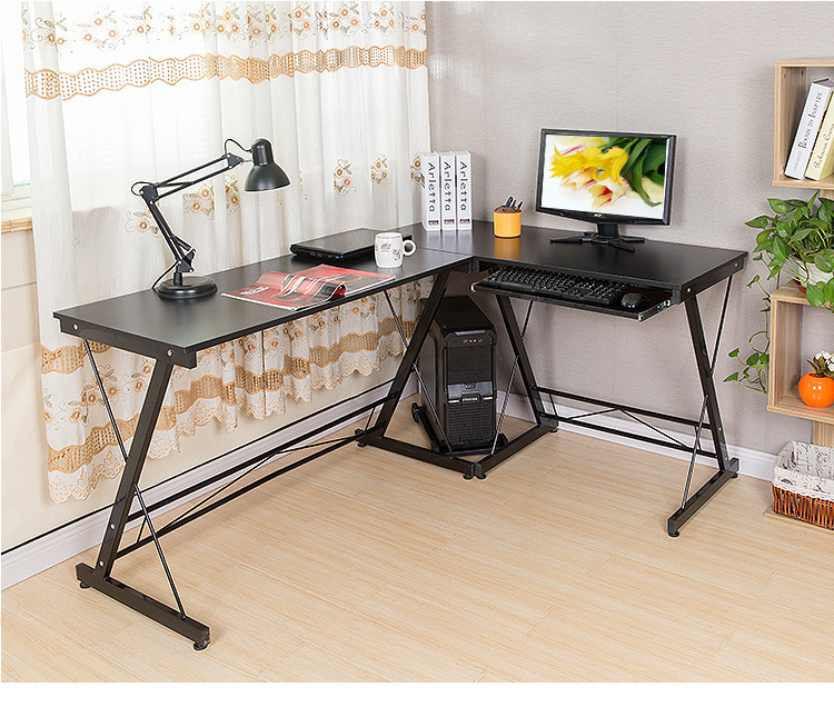 简约电脑桌台式桌家用办公桌 简易转角电脑桌书桌