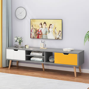 现代电视柜小户型客厅简约经济型欧式组合套装储物家具北欧电视柜