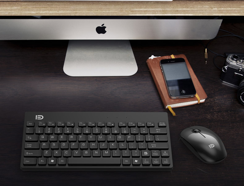 无线键盘鼠标套装 台式笔记本电脑通用外接键盘鼠标无线迷你便携