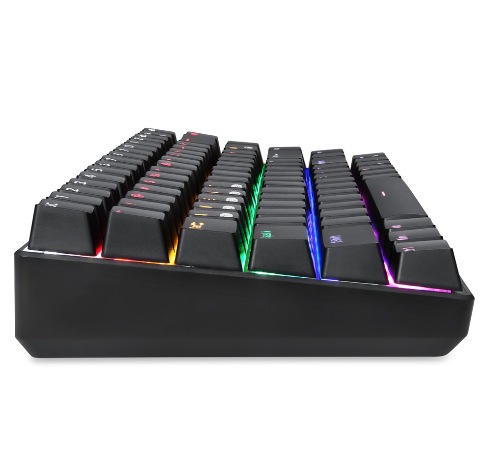 新盟84键蓝牙机械键盘有线无线蓝牙三模平板手机电脑游戏键盘