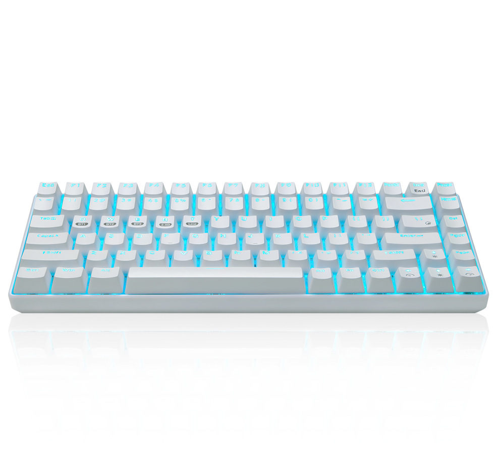 新盟84键蓝牙机械键盘有线无线蓝牙三模平板手机电脑游戏键盘