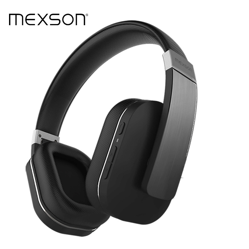 mexson/镁声NS50蓝牙耳机重低音无线头戴式运动蓝牙头戴耳机头戴：黑色