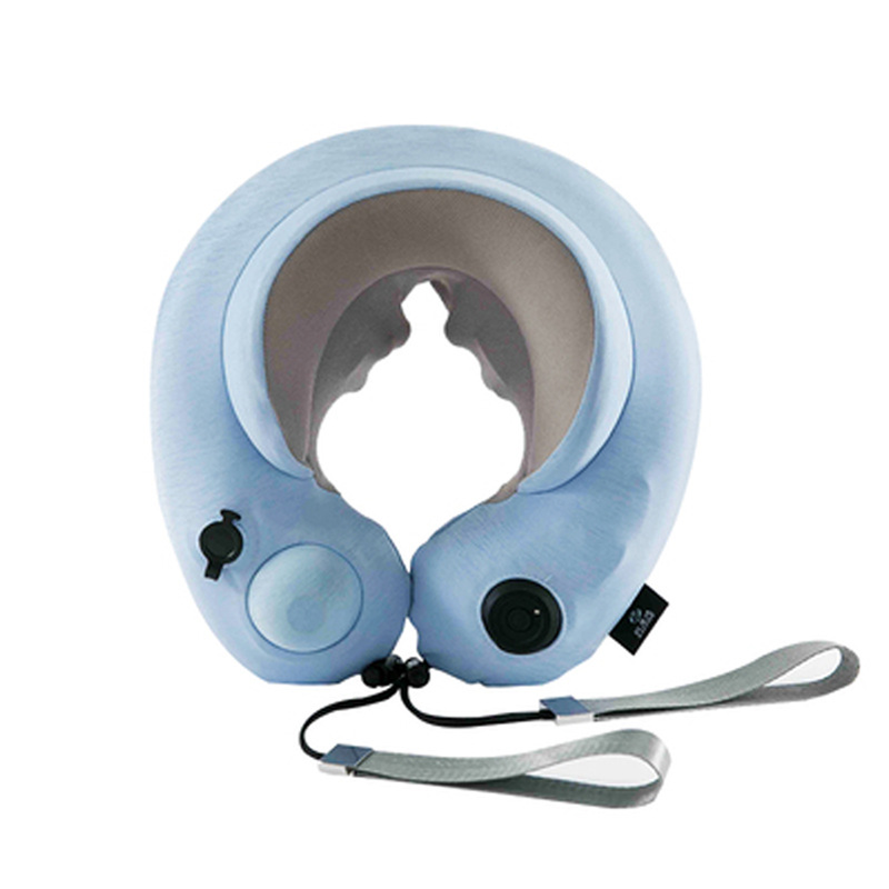 凯意德KYD-05充气按摩枕便携式充气脖枕颈椎护颈仪飞机旅行枕：300*270*90mm
