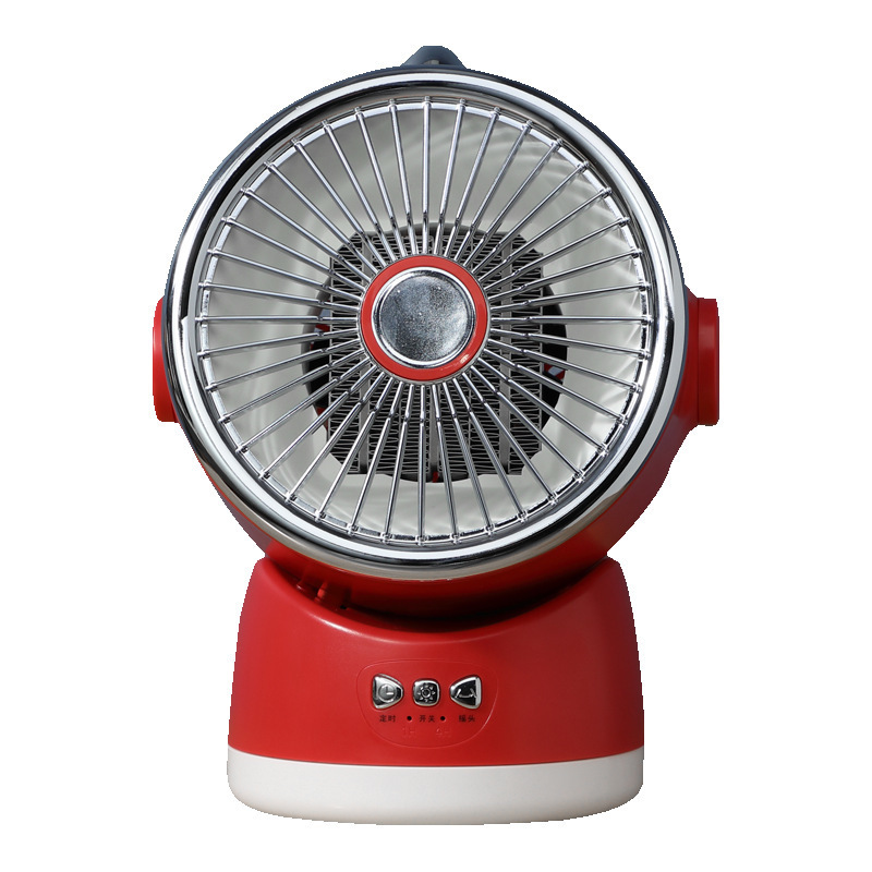 迈卡罗MC-NF801取暖器家用节能电暖风机小型办公室电暖气迷热风机：红色