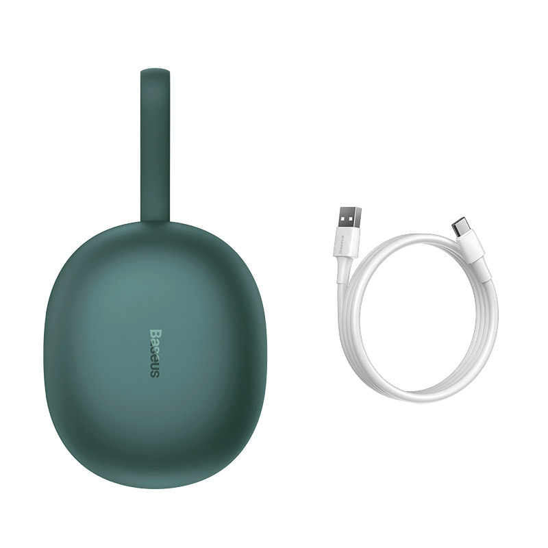 TWS W05真无线蓝牙耳机便携式防尘防水运动蓝牙耳机防丢挂绳：绿色