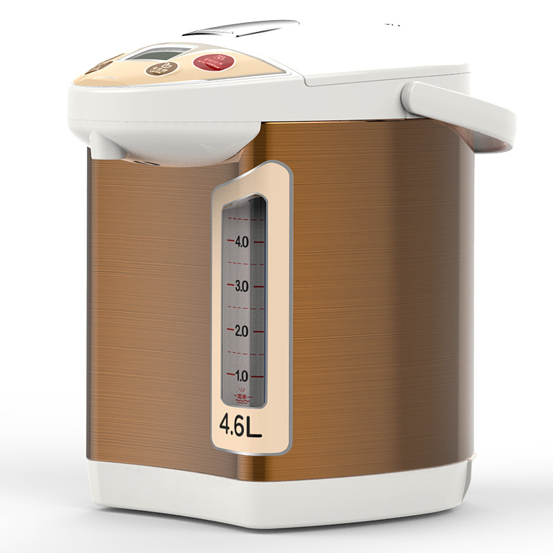 LIVEN/利仁 SP-D4601 智能安全电水壶 四段控温304不锈钢 保温：咖啡色