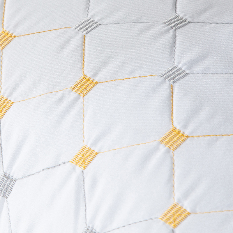 新款羽丝棉枕头家用宾馆单人枕芯柔软舒适靠枕