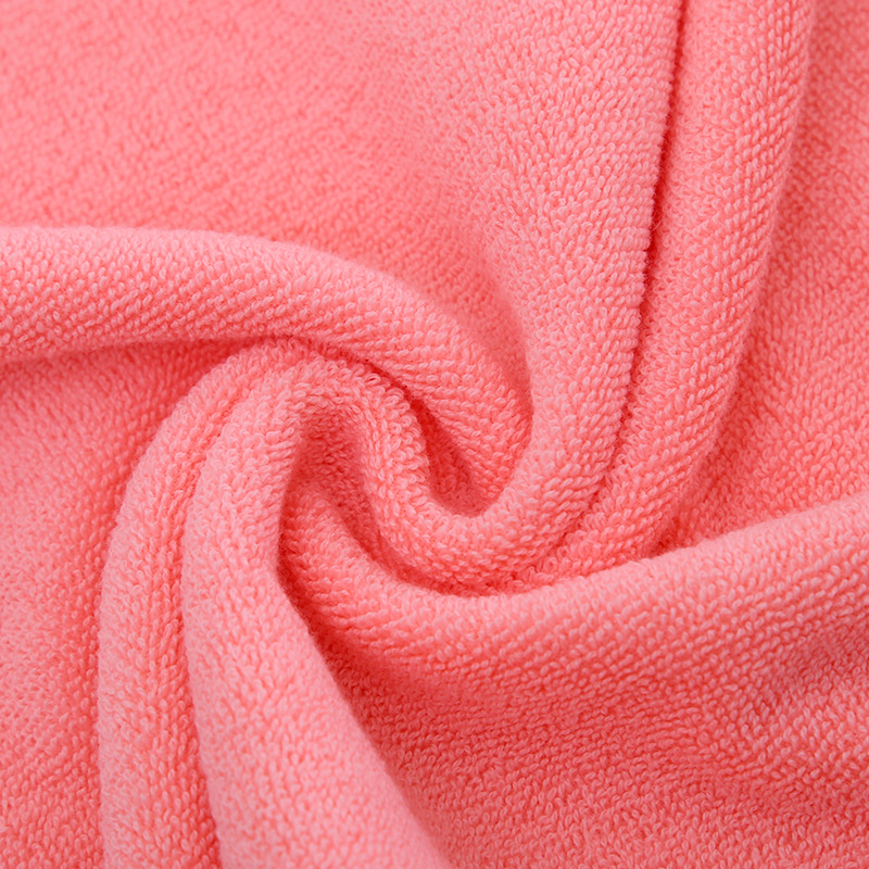 新款素色简约字母时尚毛巾 柔软吸水棉毛巾成人洗脸巾商超毛巾