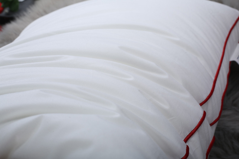 全棉结婚婚庆枕羽丝绒枕头舒适软枕护颈枕酒店枕芯