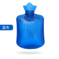 PVC注水热水袋时尚创意便捷暖手宝 加厚防爆学生中号暖水袋：天蓝色