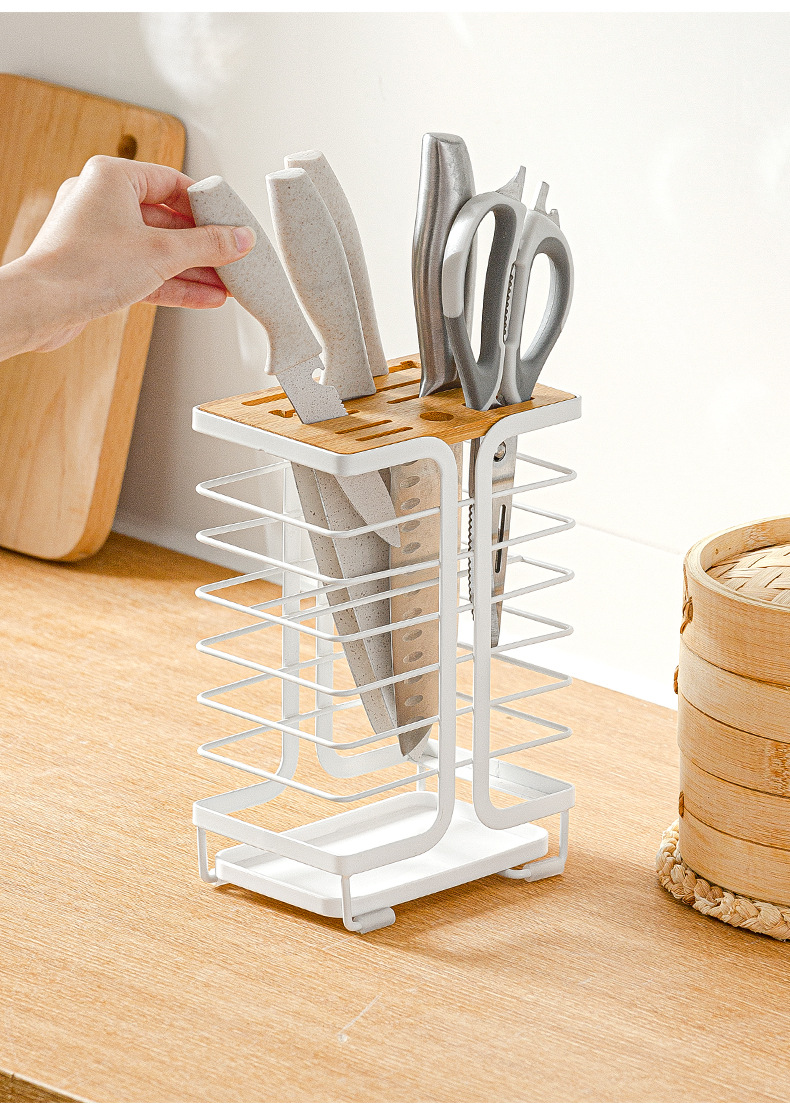 创意实用家居厨房用品灶台多用途置物架放菜刀具收纳架刀架刀座