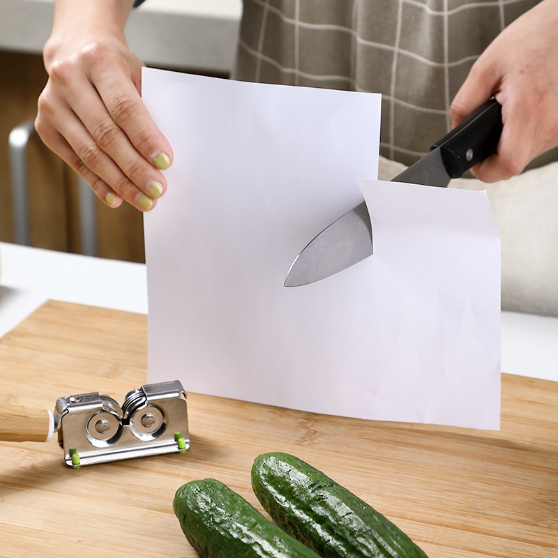 磨刀石磨刀家用厨房用品工具手动小型磨刀机磨菜刀快速磨刀器