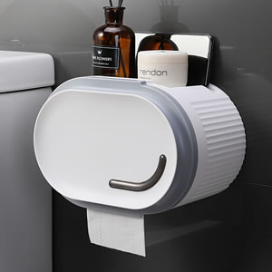 家用浴室纸巾盒卫生间置物架纸巾盒 免打孔安装抽纸盒