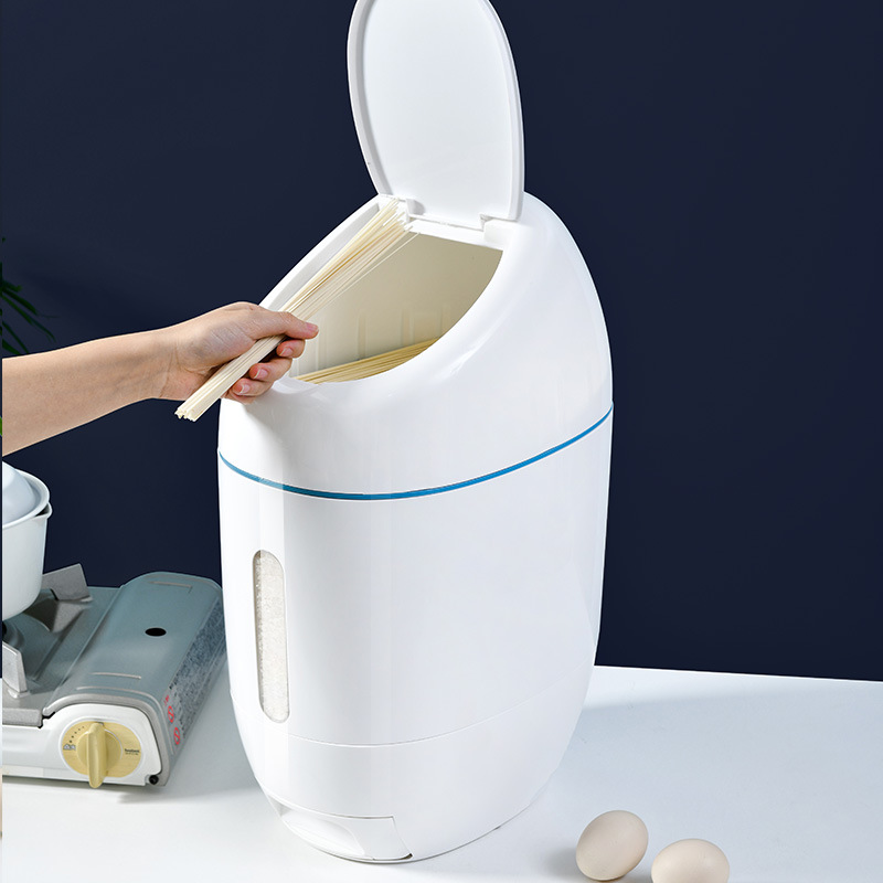 家用厨房装米防虫防潮密封收纳箱米缸大米面粉储存罐20L收纳 米桶