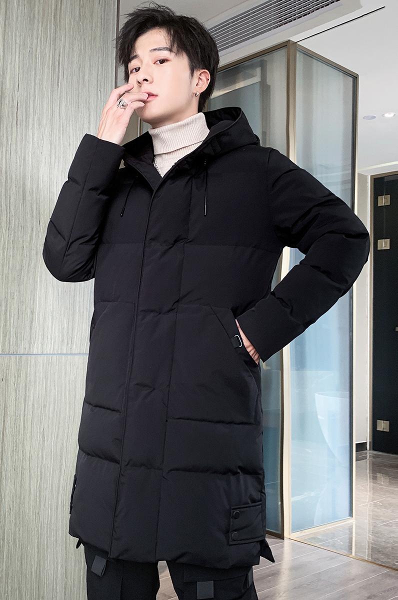 棉衣男冬季外套新款韩版潮流加厚中长款棉袄冬装潮牌羽绒棉服