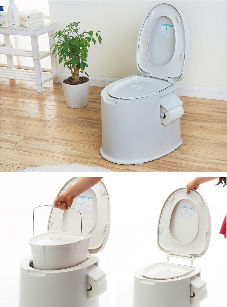 加高移动塑料马桶 坐便器 老人儿童孕妇便携式隔离移动座便器