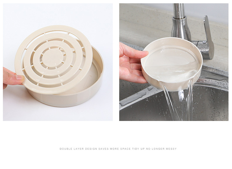 带盖防尘筷子筒可拆卸塑料沥水筷子篓家用厨房筷子勺子餐具收纳架